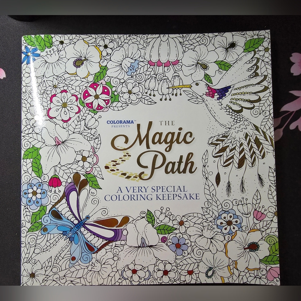 Colorama The Magic Path Coloring Book